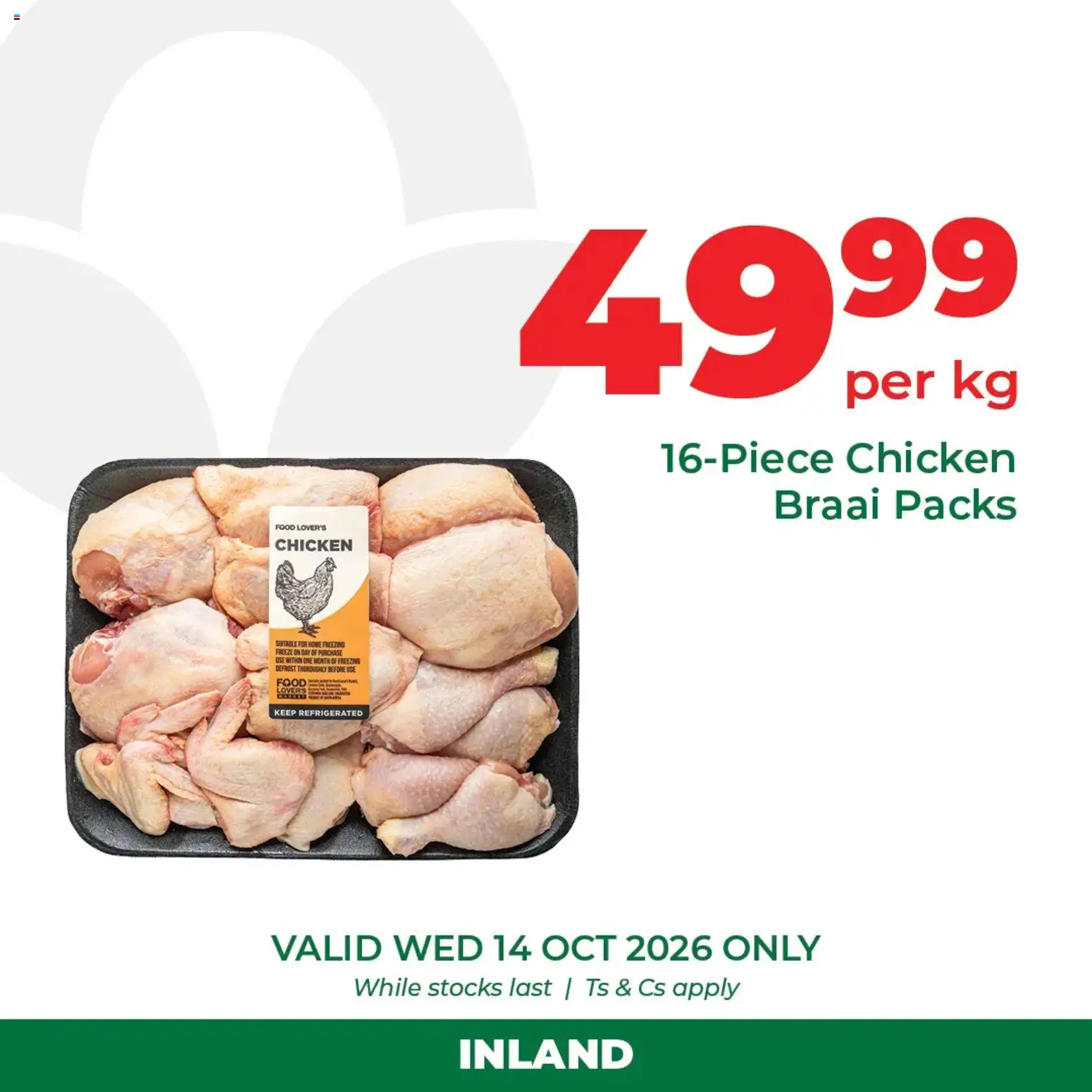 New Food Lover's Market catalogue – valid from 14/10/2026 | Page: 3 | Products: Chicken