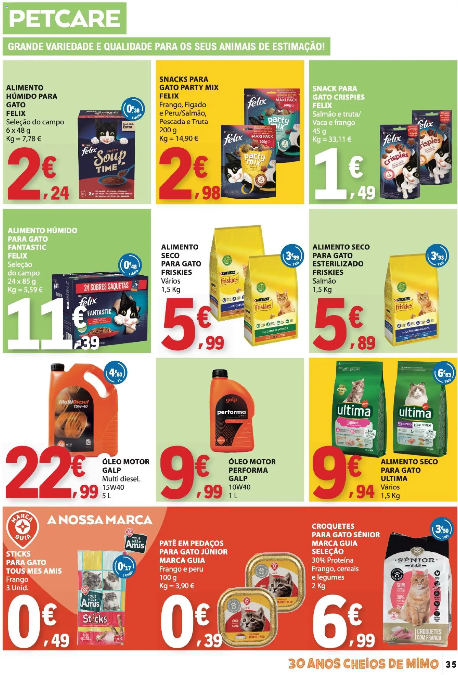 E.Leclerc folheto │ válido de 27/08/2026 | Página: 35 | Produtos: Pescada, Salmão, Saquetas, Patê