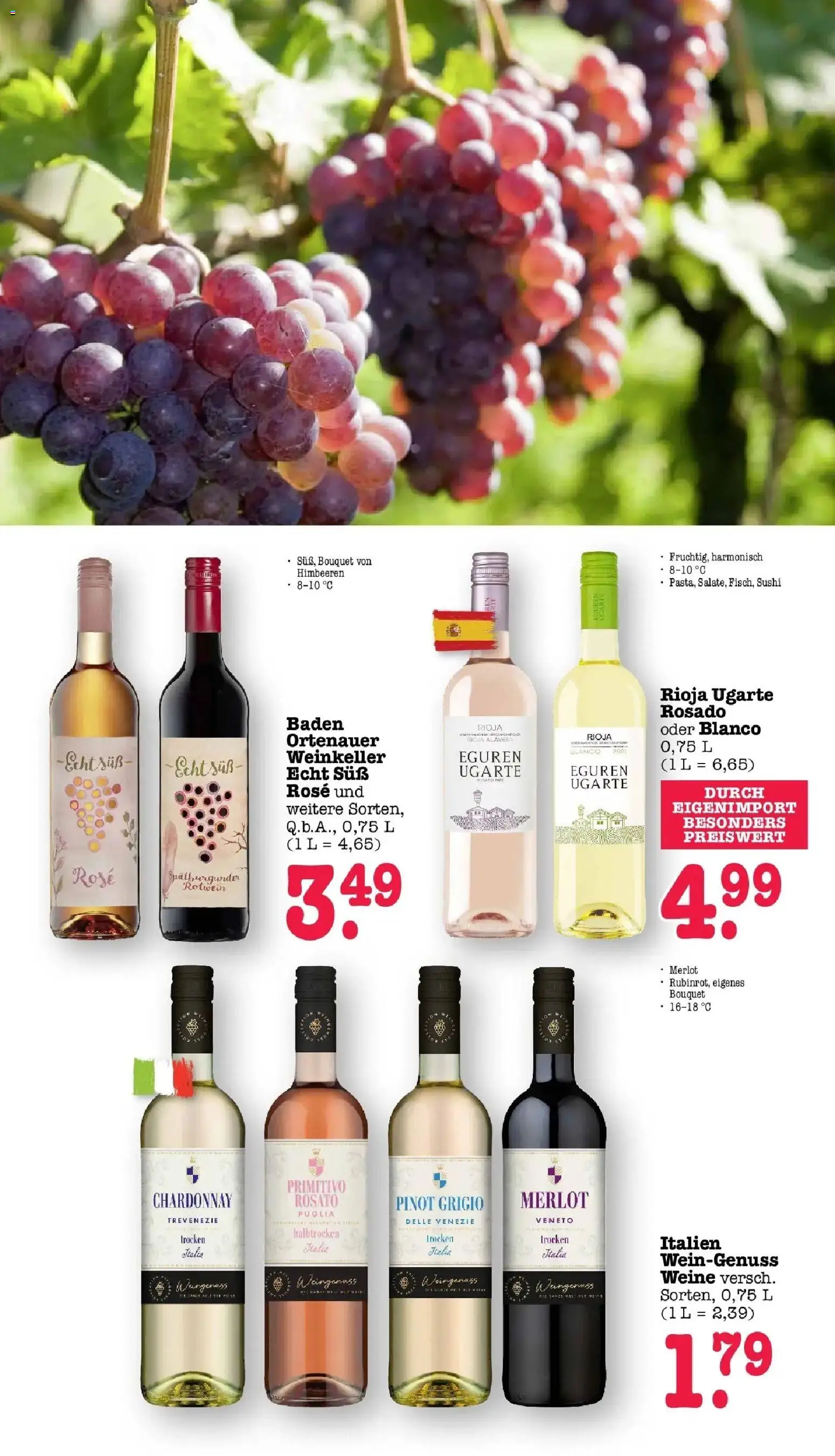 Edeka Prospekt Bühlertal (ab 19.10.2026) » Angebote Online | Seite: 68 | Produkte: Himbeeren, Rotwein, Merlot