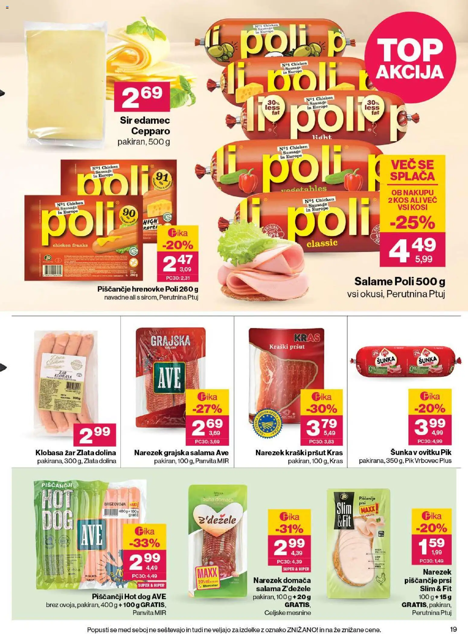 Novi Mercator katalog ponudbe – veljaven od 06.08.2026 | Stran: 19