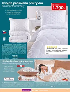Náhled letáku Decodoma katalog Podzim 2026 od 01.09.2026 | Strana: 23 | Produkty: Peřiny, Povlak na polštář, Polštář, Přikrývka