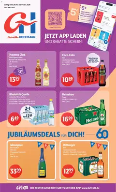 Getränke Hoffmann - Nordrhein - Westfalen ab 29.06.2026 gültig