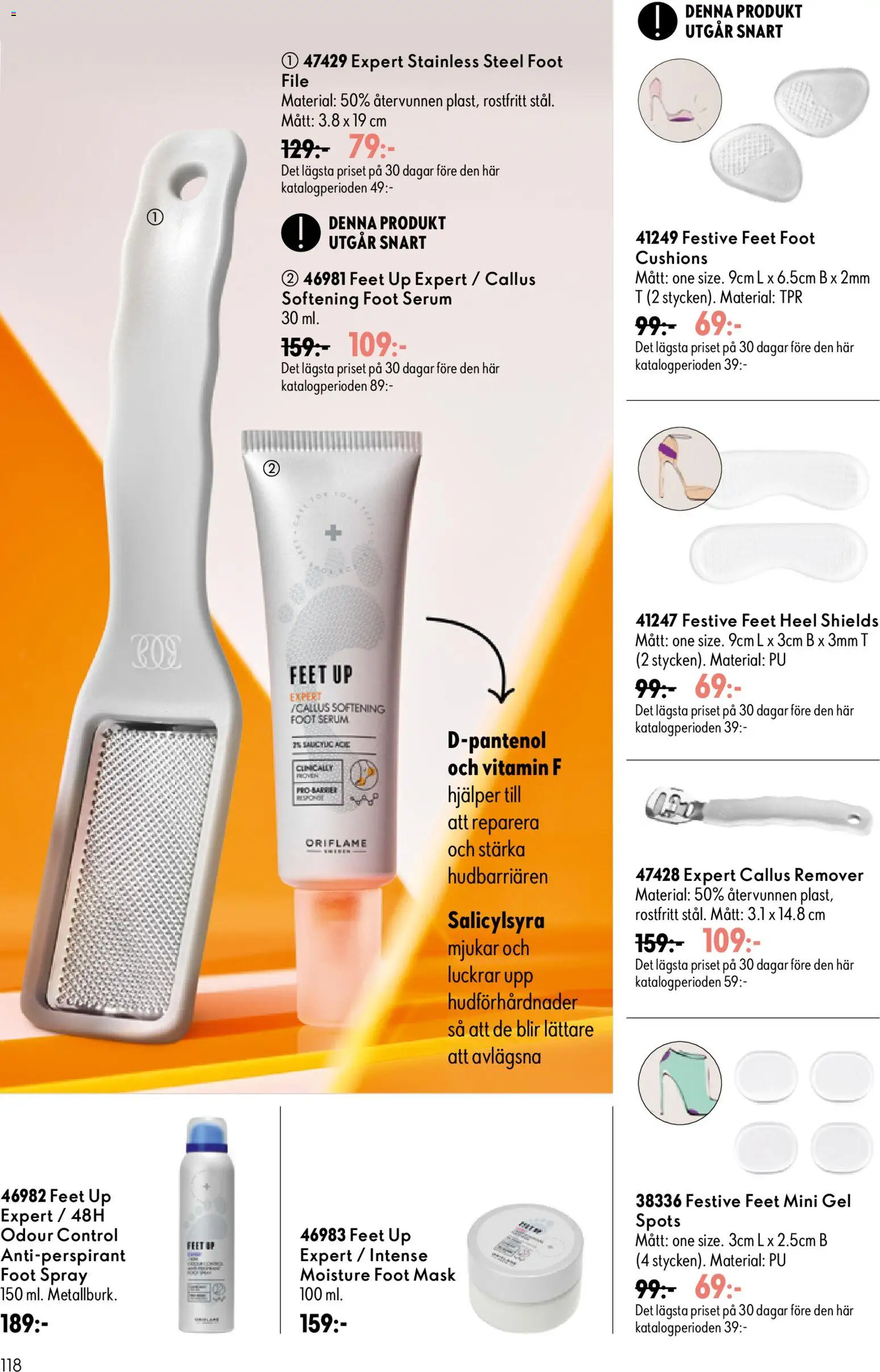 Oriflame reklamblad aktuell från 16/09/2026 | Sida: 118 | Produkter: Mask, Antiperspirant, Serum