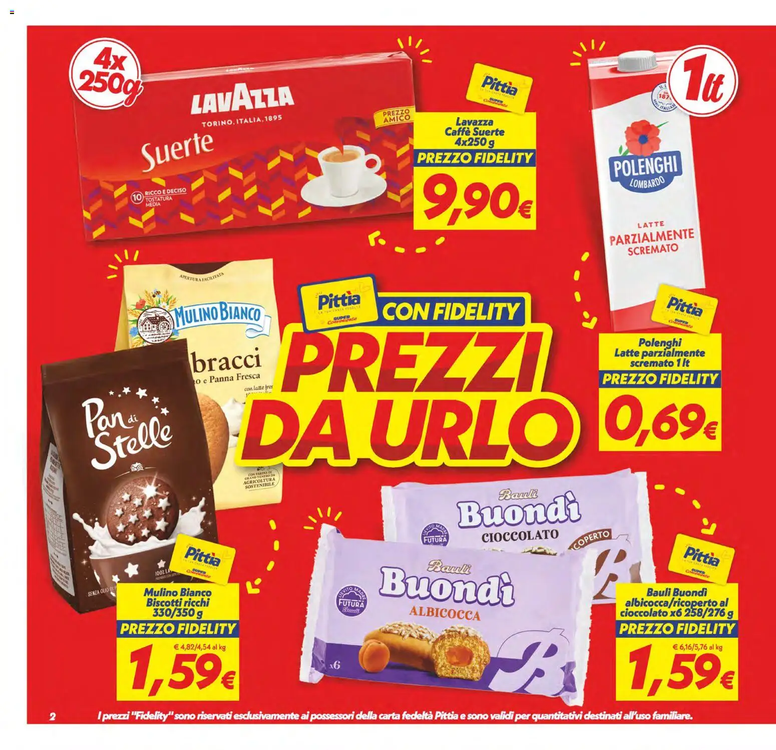 Volantino SuperConveniente del 02/10/2026 | Pagina: 2 | Prodotti: Caffè, Cioccolato, Latte, Olio