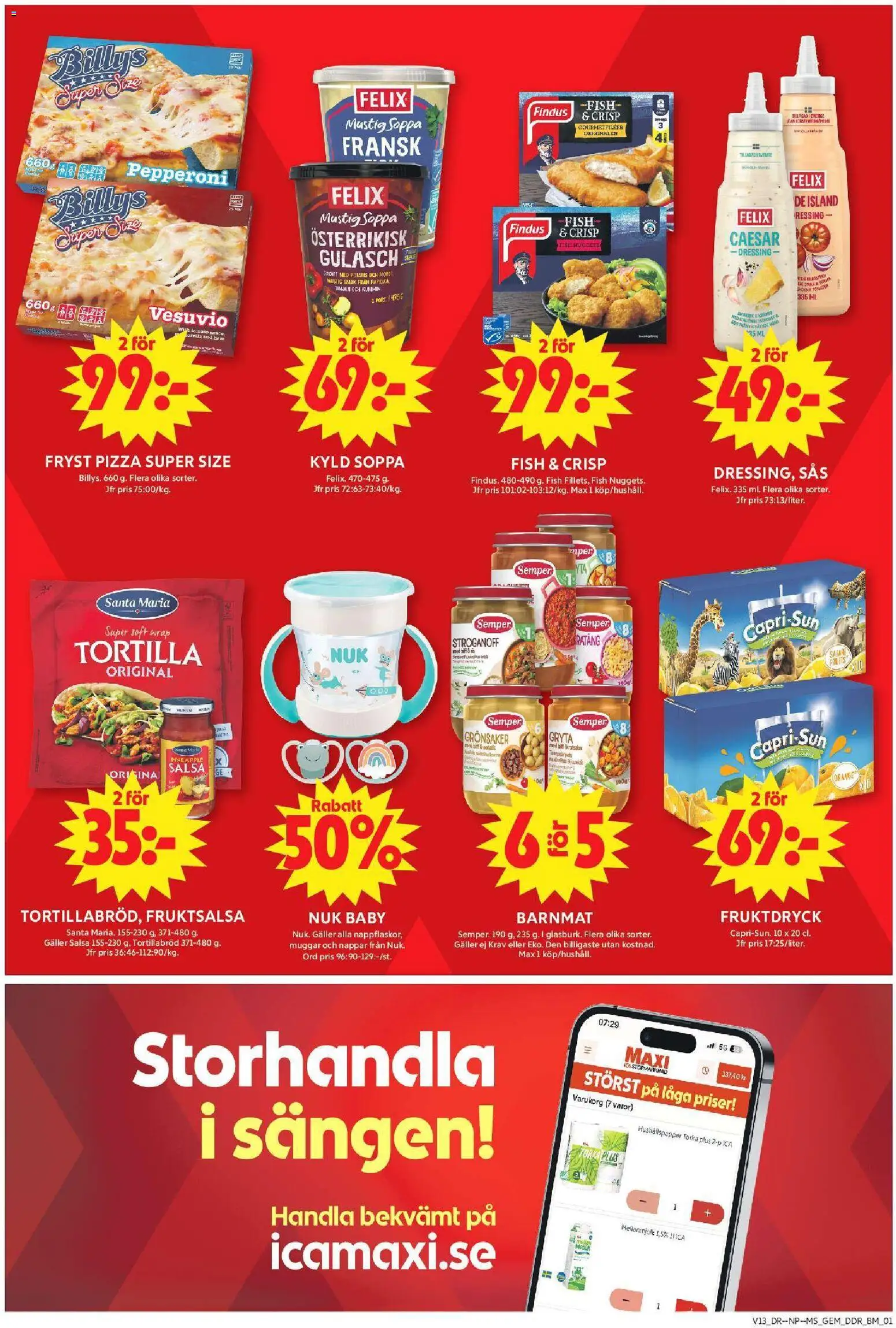 ICA Maxi - Haninge från 23/03/2026 > reklamblad