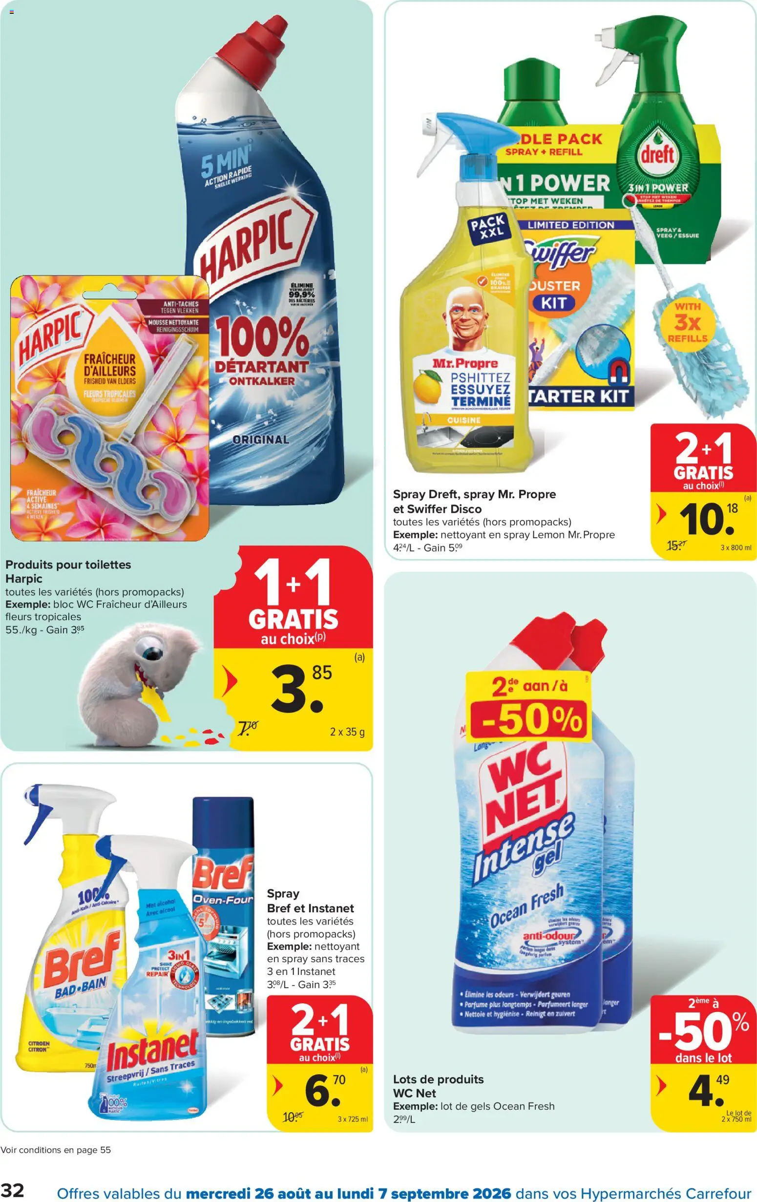 {H1} | Pagina: 32 | Producten: Geuren, Toilet, Alcohol, Ontkalker