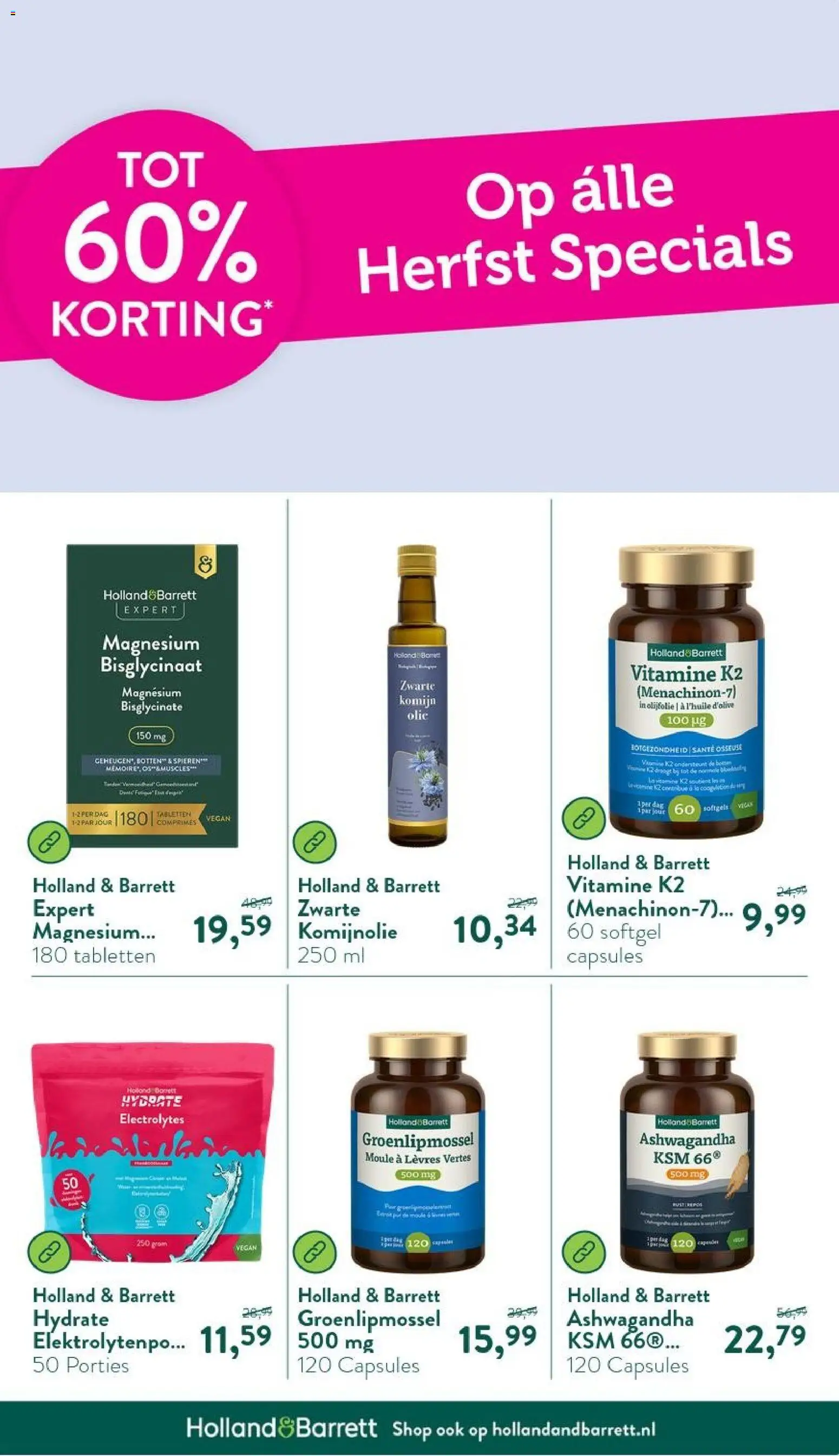 {H1} | Pagina: 35 | Producten: Olijfolie, Capsules, Ashwagandha, Komijn