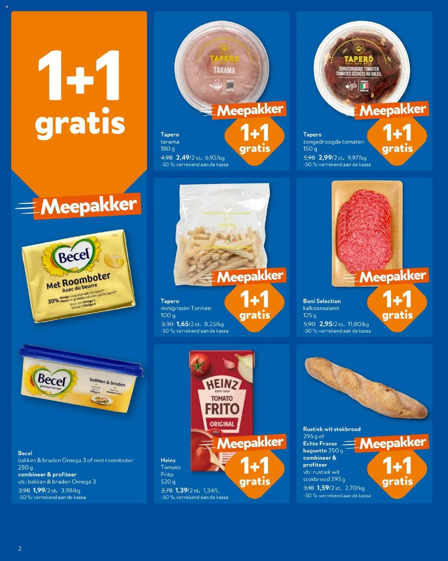 {H1} | Pagina: 2 | Producten: Baguette, Omega, Omega 3, Stokbrood