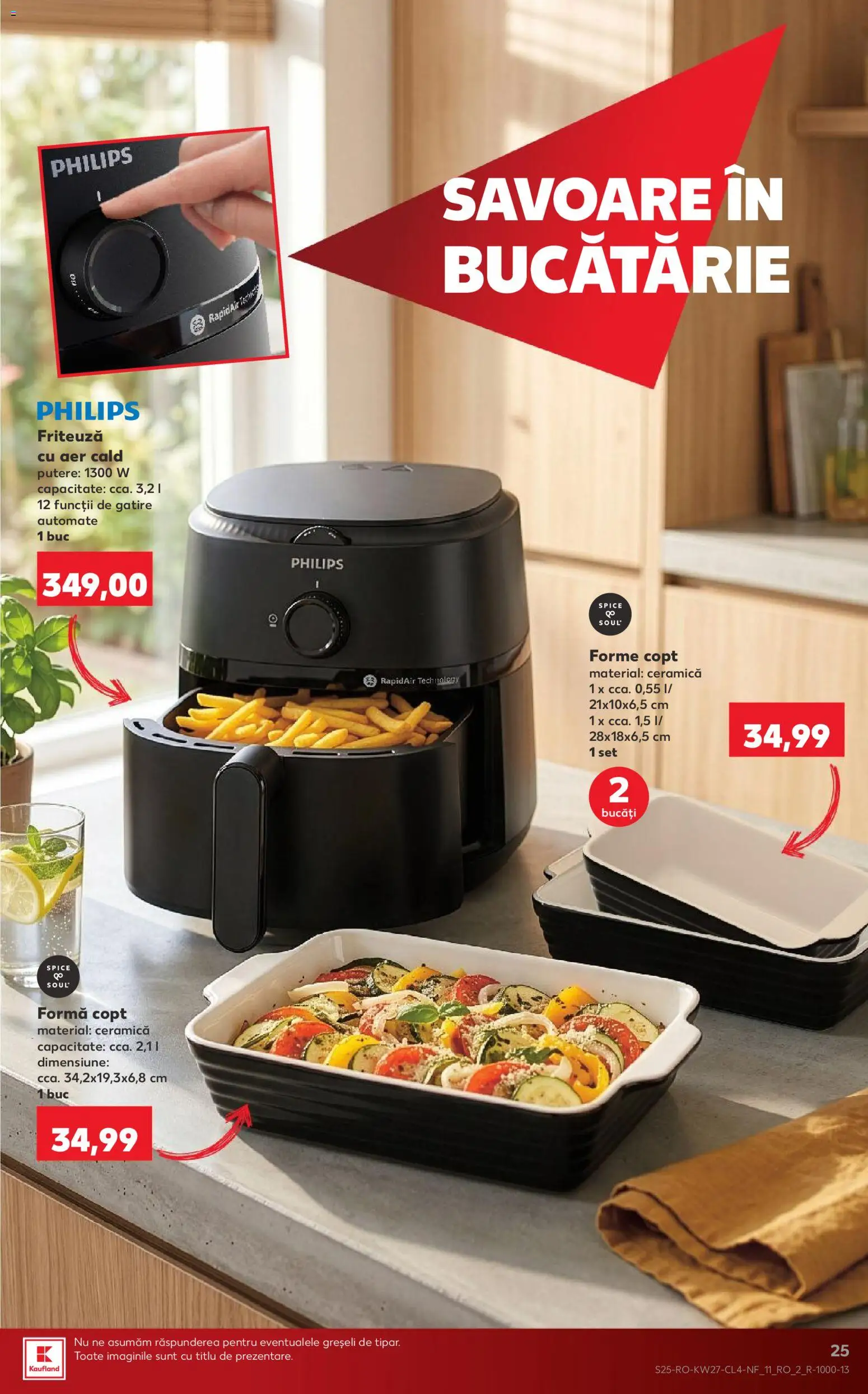 Noul catalog Kaufland – valabil de la 01.07.2026 | Pagină: 25 | Produse: Enginar, Ginseng, Friteuză, Bucătărie