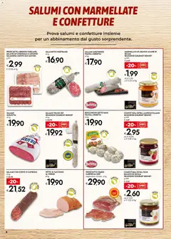 Anteprima del volantino bennet volantino Sapori D´Italia valido a partire dal 15/10/2026 | Pagina: 8 | Prodotti: Prosciutto Crudo, Salame, Arance, Tacchino