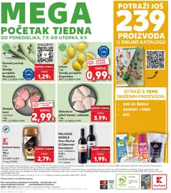 Vino Merlot ili Cabernet Sauvignon, crno, kvalitetno, 0,75 L - Pregled kataloga iz trgovine Kaufland, vrijedi od 02.09.2026 | Stranica: 48