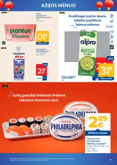 MAXIMA leidinys galioja nuo 2026.10.06 | Puslapis: 9 | Prekių: Sūris, Jogurto gėrimas