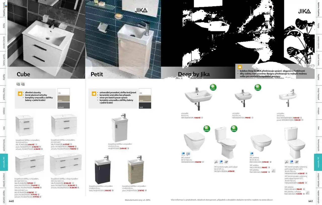 Siko koupelny katalog Koupelny 2025/2026 od 14.10.2025 | Strana: 223 | Produkty: Osvětlení, Wc
