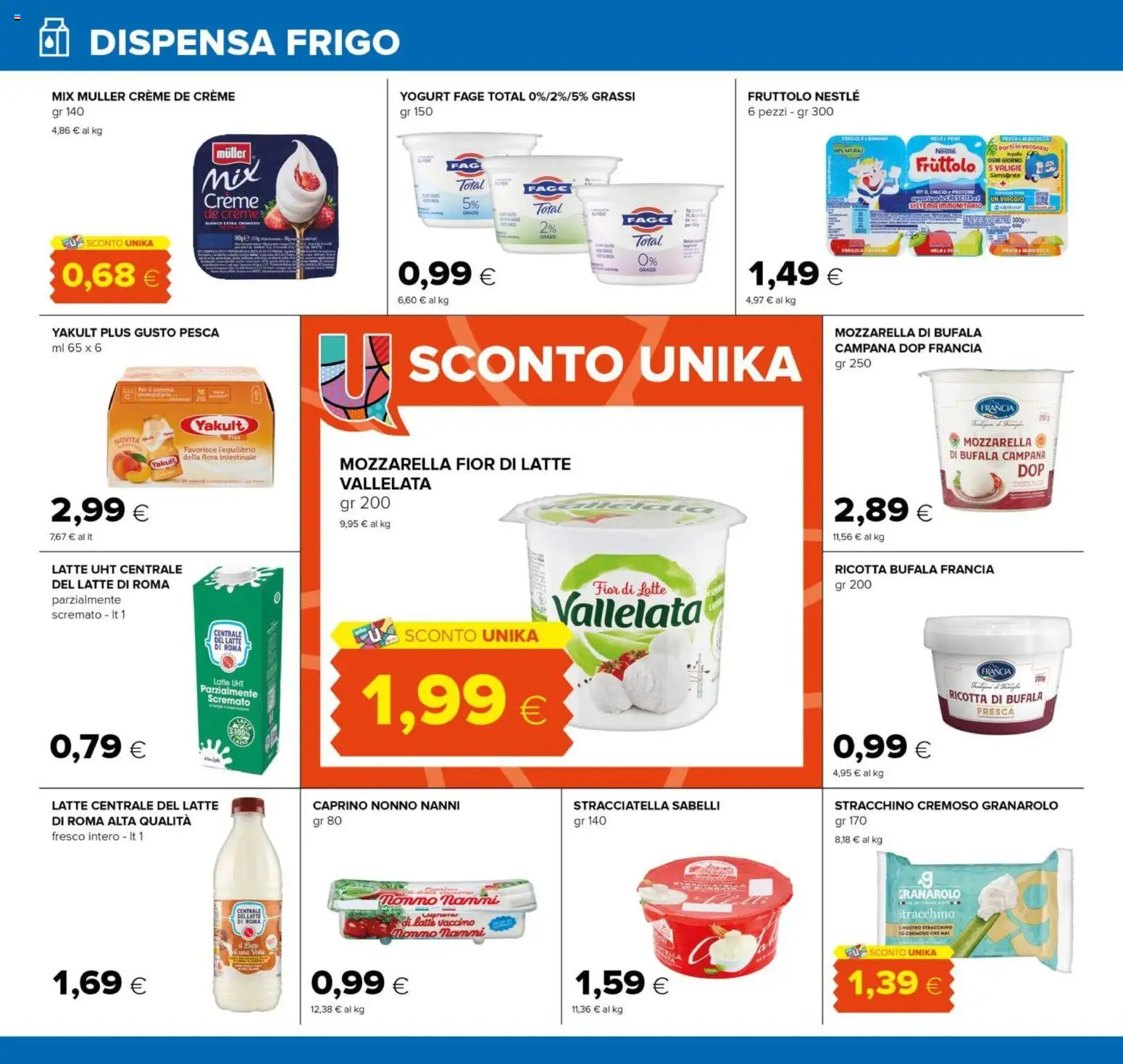 Volantino Oasi del 07.05.2026 | Pagina: 14 | Prodotti: Pesca, Stracchino, Ricotta, Stracciatella