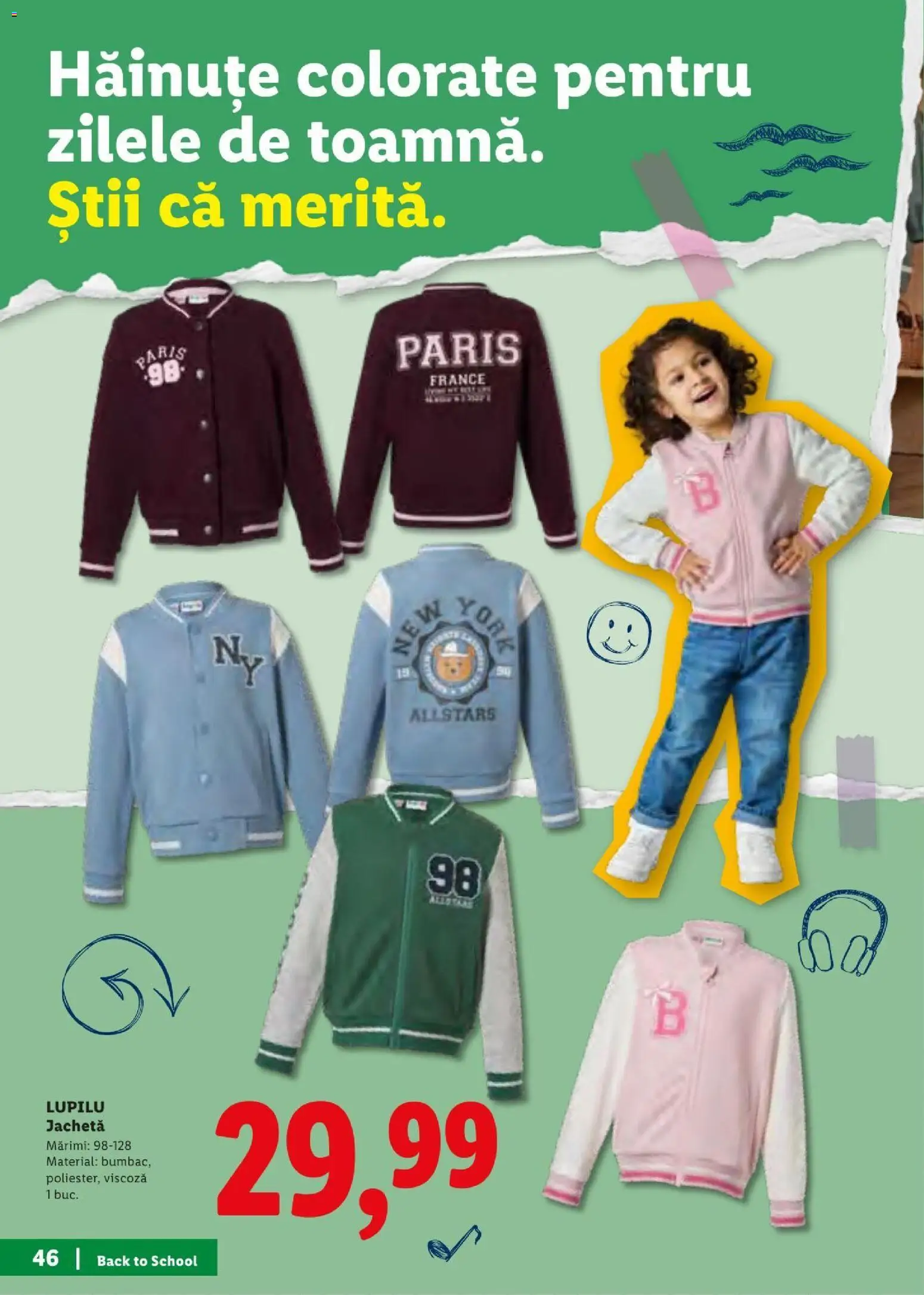 Noul catalog Lidl – valabil de la 10.08.2026 | Pagină: 46 | Produse: Jachetă