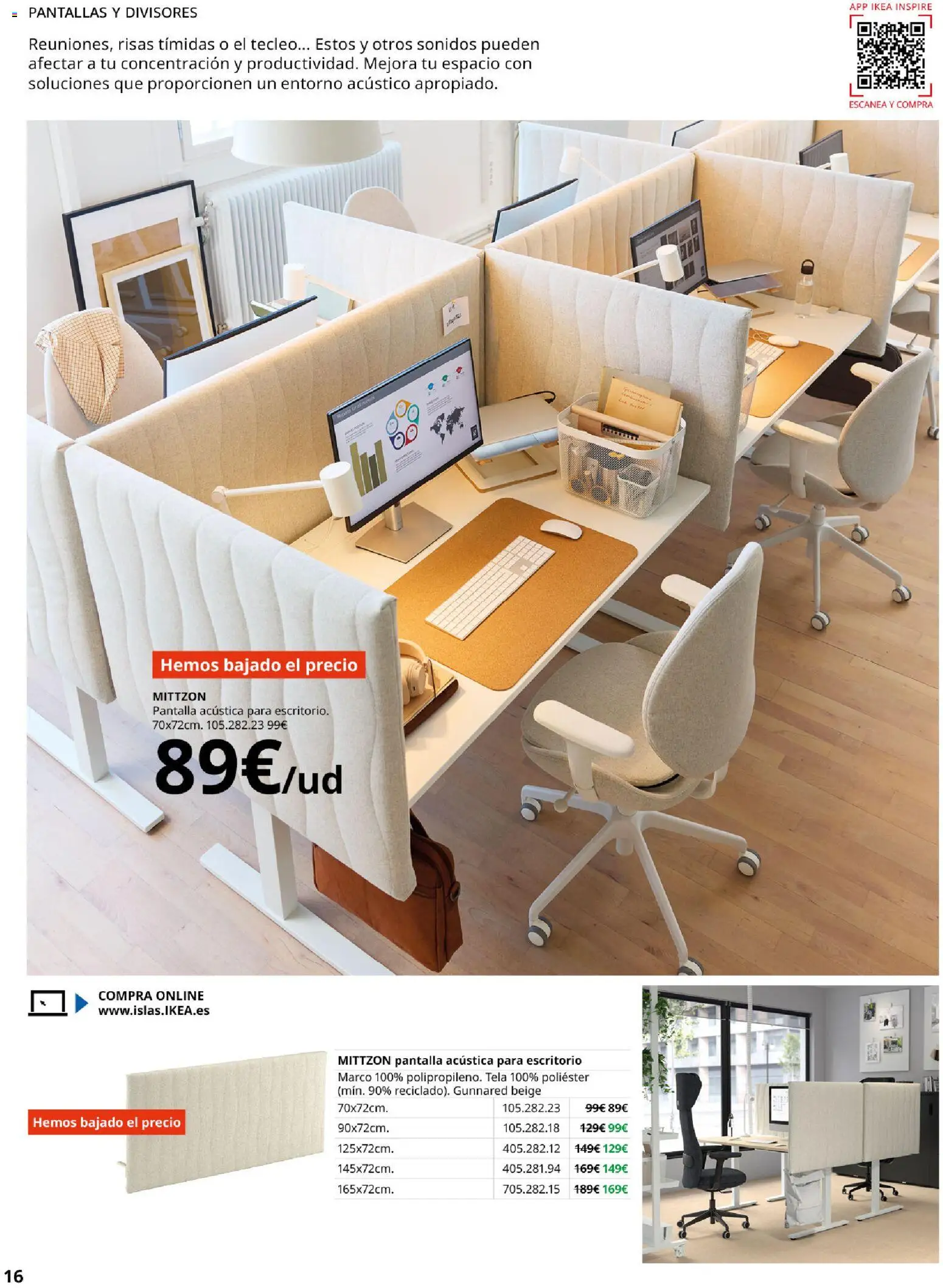 Catálogo IKEA Oficina profesional │ válido desde el 01/02/2026 | Página: 16 | Productos: Marco