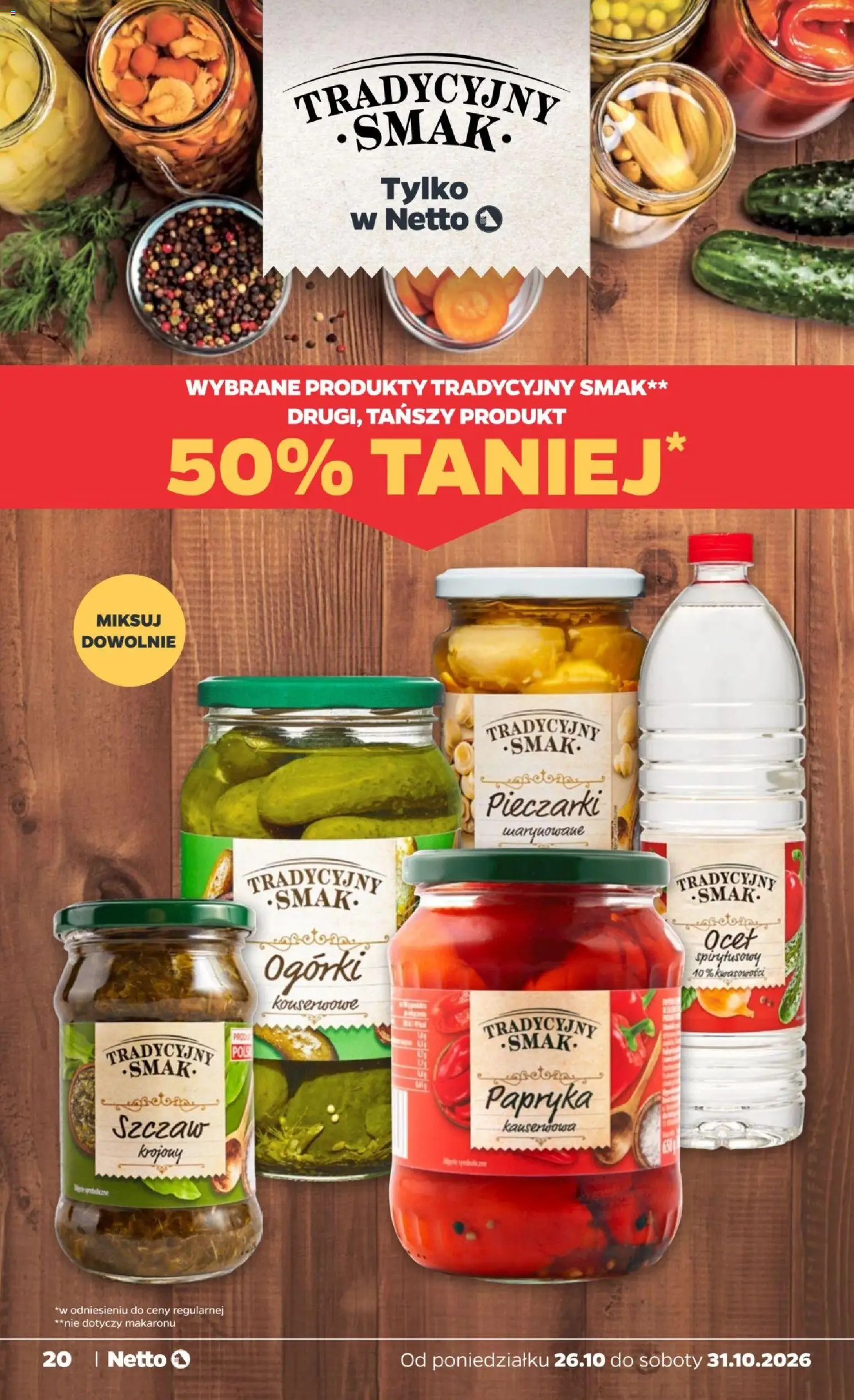 Netto gazetka od poniedziałku od 26.10.2026 | Strona: 20