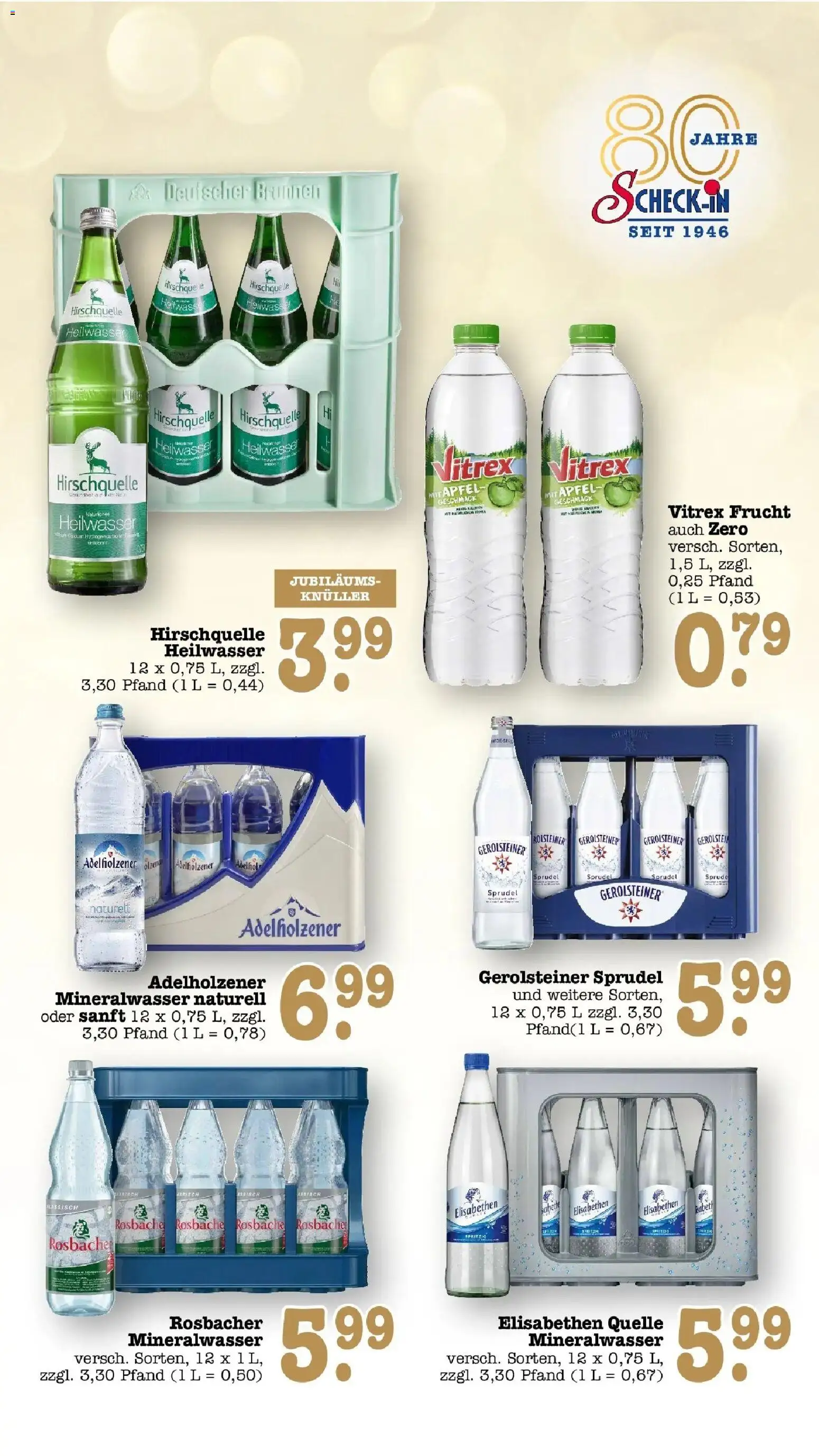 Edeka Prospekt Offenbach (ab 28.09.2026) » Angebote Online | Seite: 44 | Produkte: Adelholzener, Äpfel, Mineralwasser, Gerolsteiner