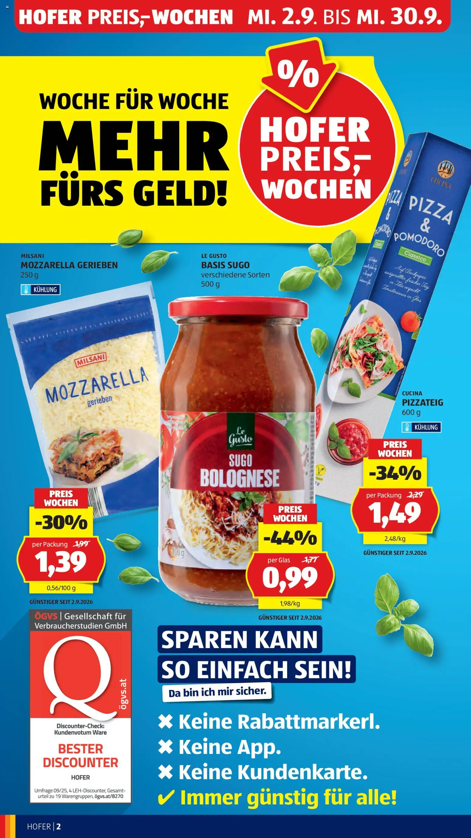 Hofer Flugblatt gültig ab 04.09.2026 | Seite: 4