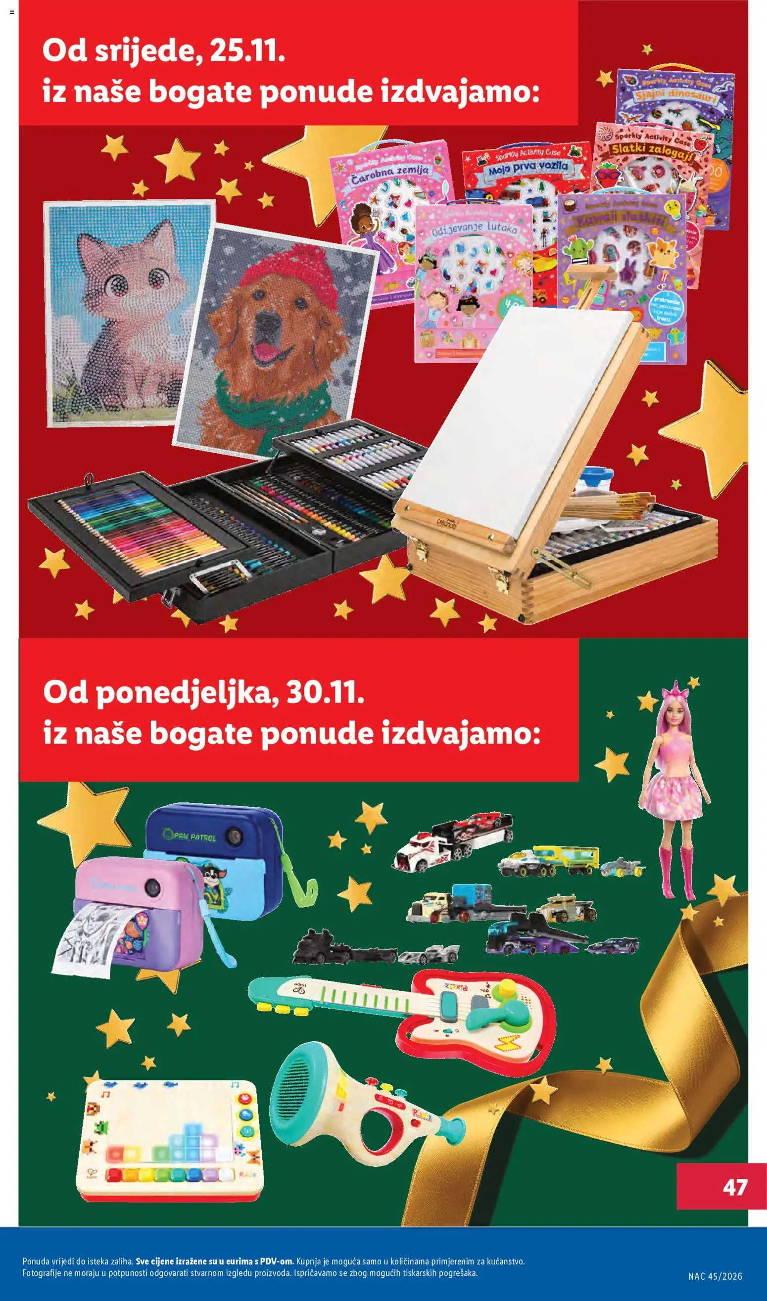Lidl katalog | vrijedi od 04.11.2026 | Stranica: 47