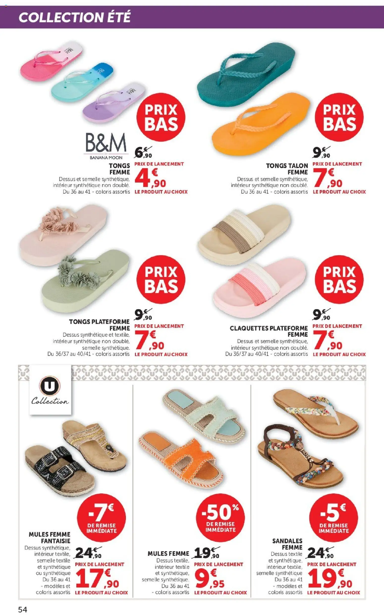 {H1} | Page: 54 | Produits: Sandales, Tongs