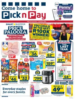 Pick n Pay specials catalogue – valid from 25/09/2026