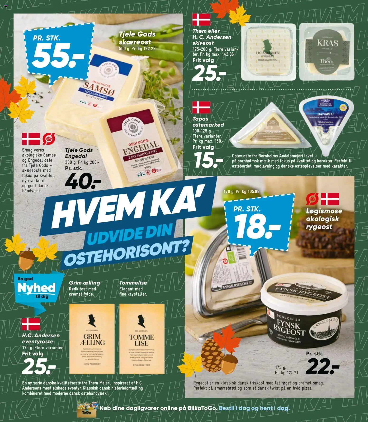 Bilka tilbudsavis – gyldig fra 11/09/2026 | Side: 19 | Produkter: Ost, Vin, Rygeost, Søm