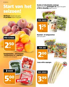 Poiesz folder - Voorbeeld van een folder van Poiesz, geldig van 10.05.2026 | Pagina: 10 | Producten: Sla, Schaal, Zak, Perziken