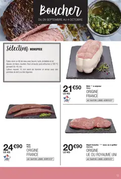 Monoprix - Prévisualisation de Monoprix catalogue valide à partir de 22/09/2026 | Page: 15
