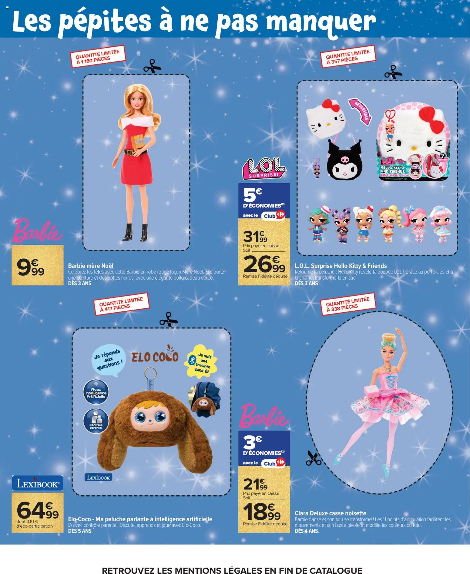 {H1} | Page: 8 | Produits: Robe, Peluche, Poupée LOL, Boîte cadeau