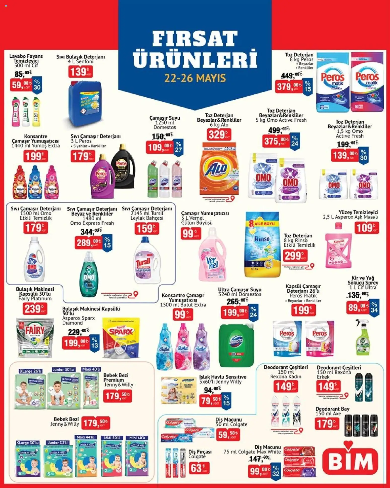BİM - İndirimli Ürünler - 22.05.2026 tarihinden itibaren geçerlidir | Sayfa: 3