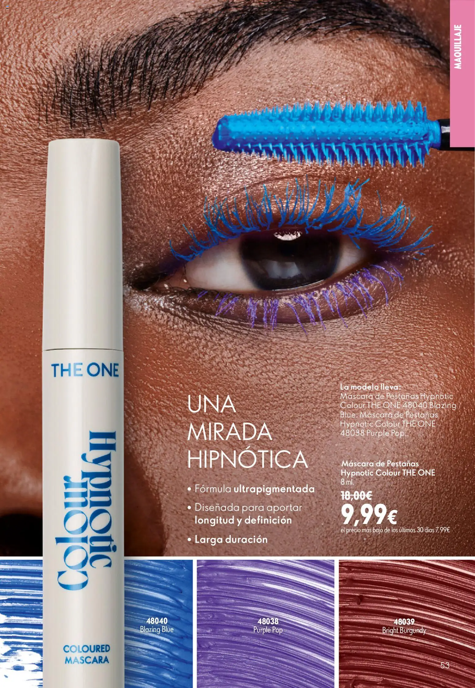 Oriflame - Catálogo Campaña 9 │ válido desde el 24/06/2026 | Página: 53 | Productos: Maquillaje, Máscara, Máscara de pestañas