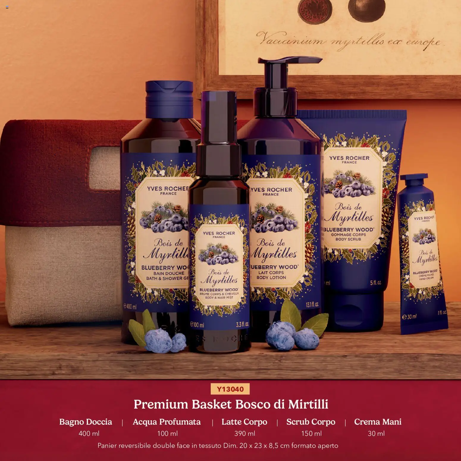 Volantino Yves Rocher del 20/10/2026 | Pagina: 18 | Prodotti: Acqua, Mirtilli, Bagno, Doccia