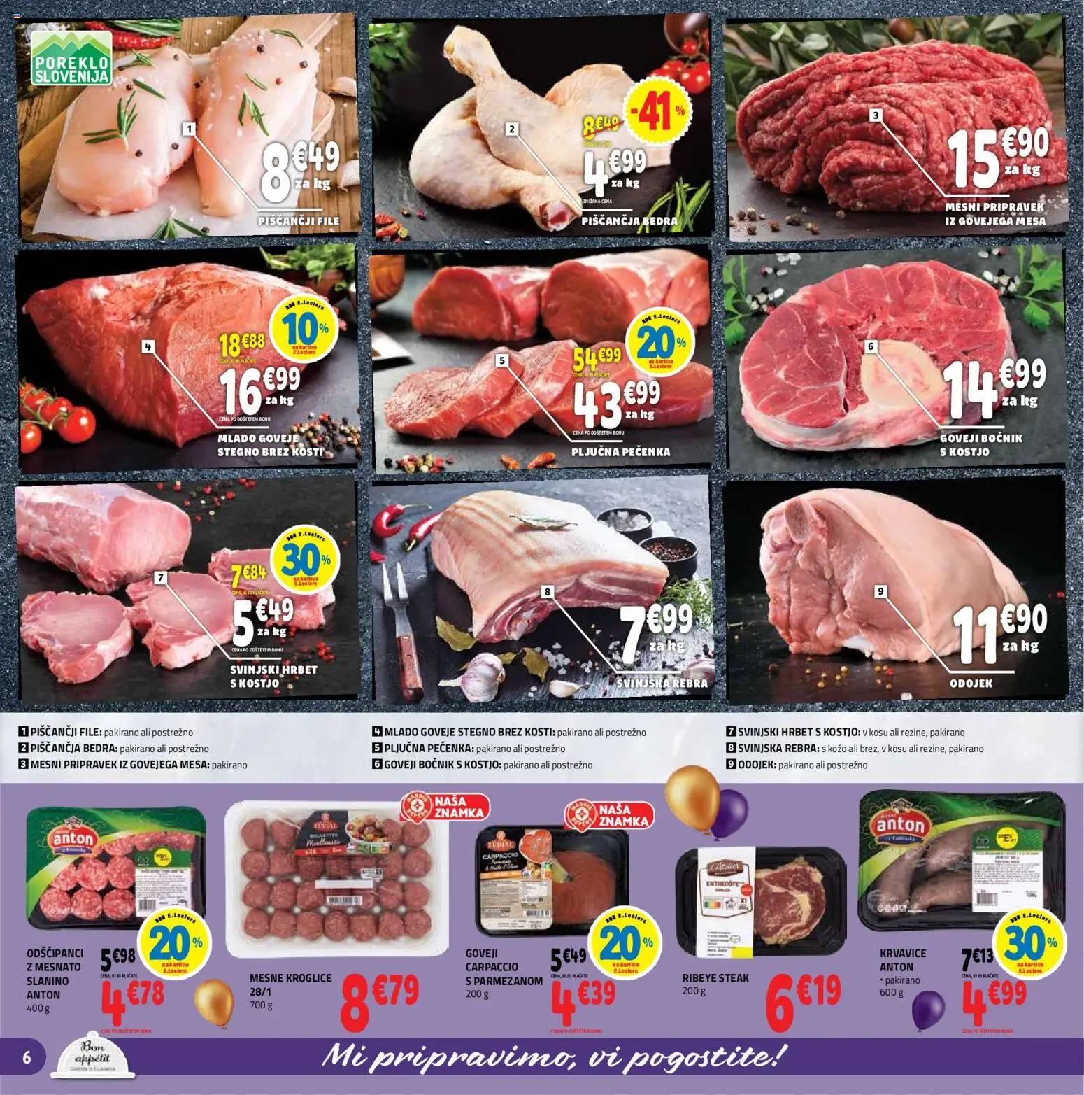 Novi E.leclerc katalog ponudbe – veljaven od 14.10.2026 | Stran: 6