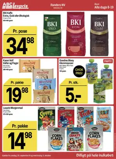 Abc Lavpris - Tilbudsavis uge 40 gyldig fra 30/09/2026 | Side: 9 | Produkter: Chokolade, Havreflager, Vafler, Flager