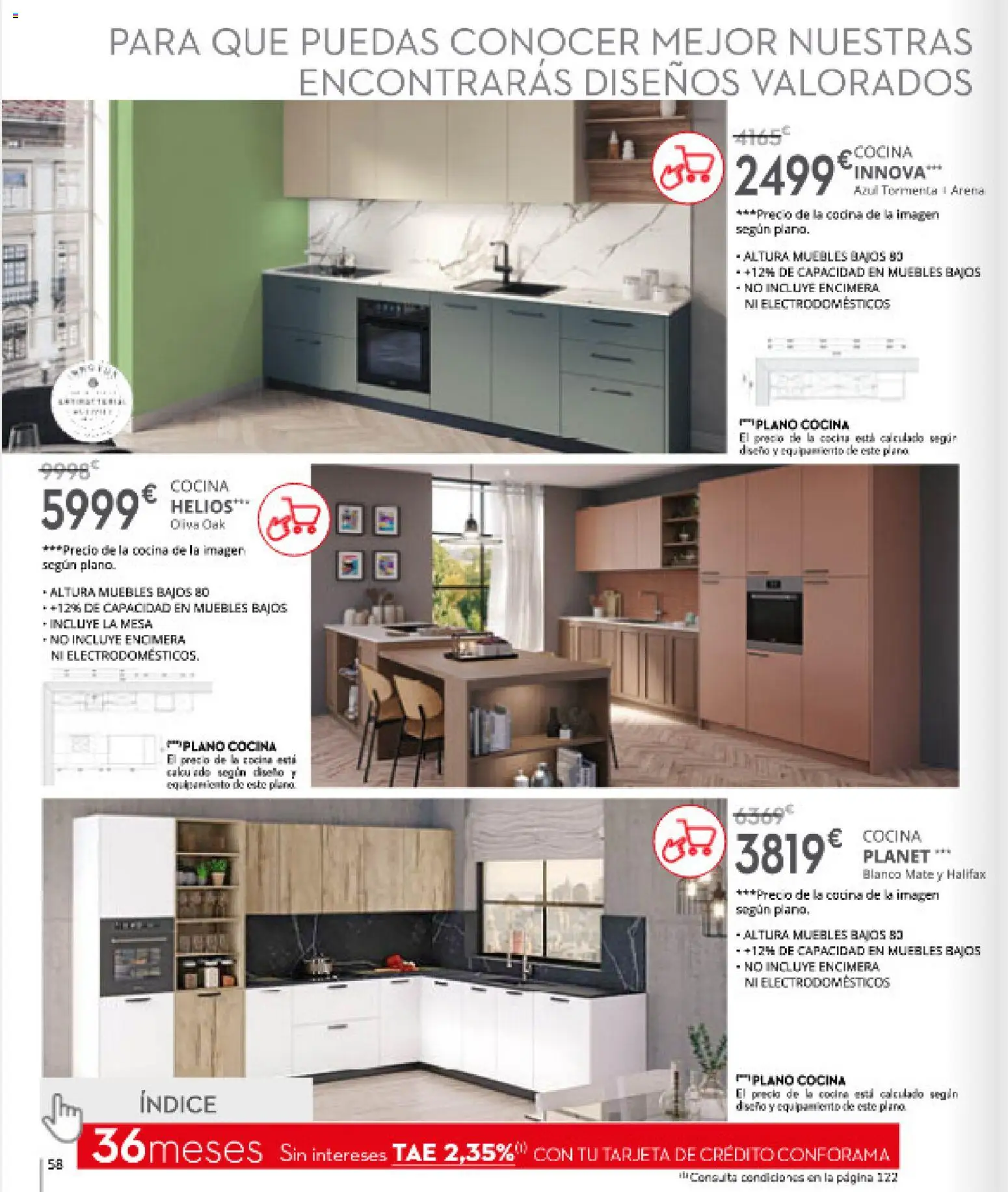Conforama folleto │ válido desde el 16.04.2026 | Página: 58 | Productos: Muebles, Cocina, Mesa