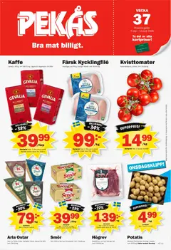 Pekås erbjudanden - Förhandsvisning av reklamblad från butik Pekås aktuell från 07/09/2026