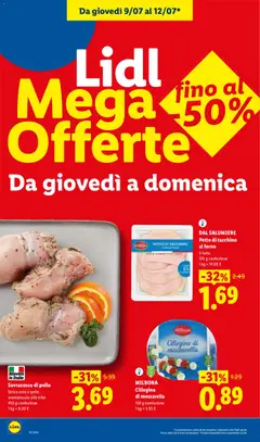 Anteprima del volantino MILBONA, Ciliegine di mozzarella, 150 g confezione valido a partire dal 09/07/2026 | Pagina: 2