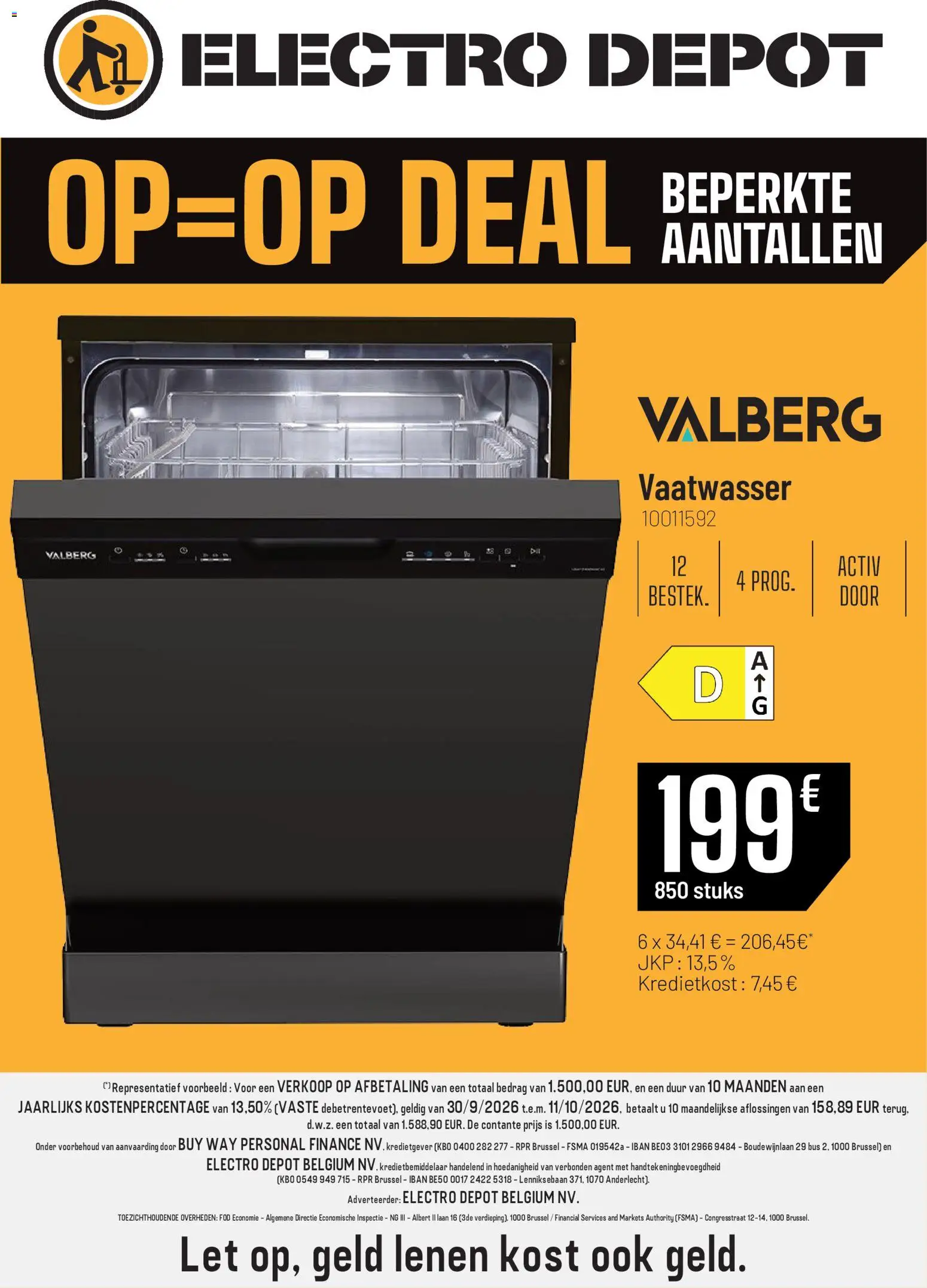 {H1} | Pagina: 1 | Producten: Vaatwasser