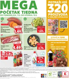 Kaufland - Slavonski Brod - Pregled kataloga iz trgovine Kaufland, vrijedi od 06.05.2026 | Stranica: 32 | Proizvodi: Deterdžent za pranje rublja, Grožđe, Telefon, Cedevita