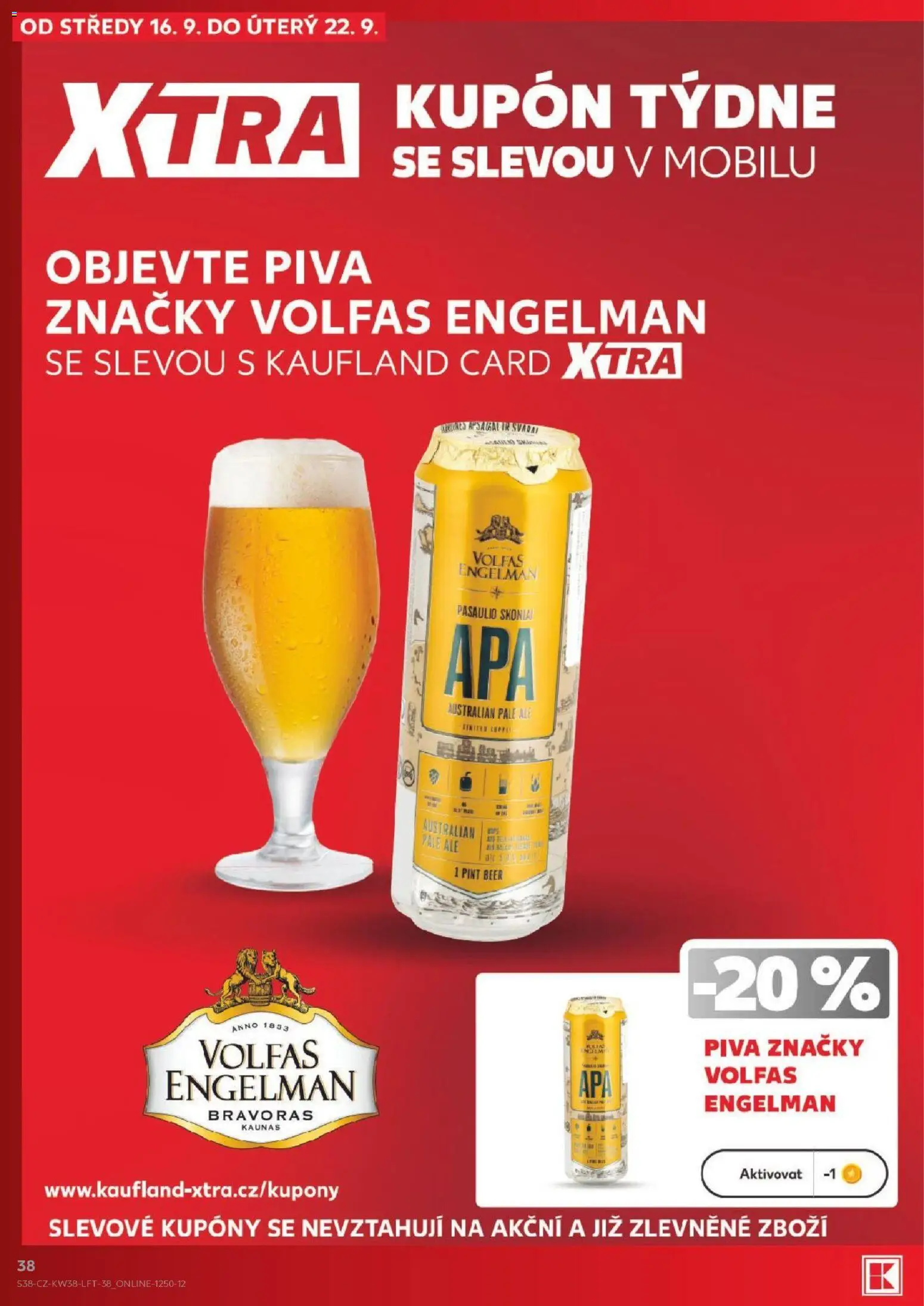 Kaufland leták od 16.09.2026 | Strana: 38