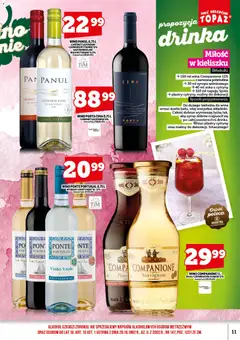 Pogląd oferty "Topaz gazetka alkoholowa" - ważna od 16.09.2026 | Strona: 13 | Produkty: Maliny, Vinho verde, Wino, Alkohol