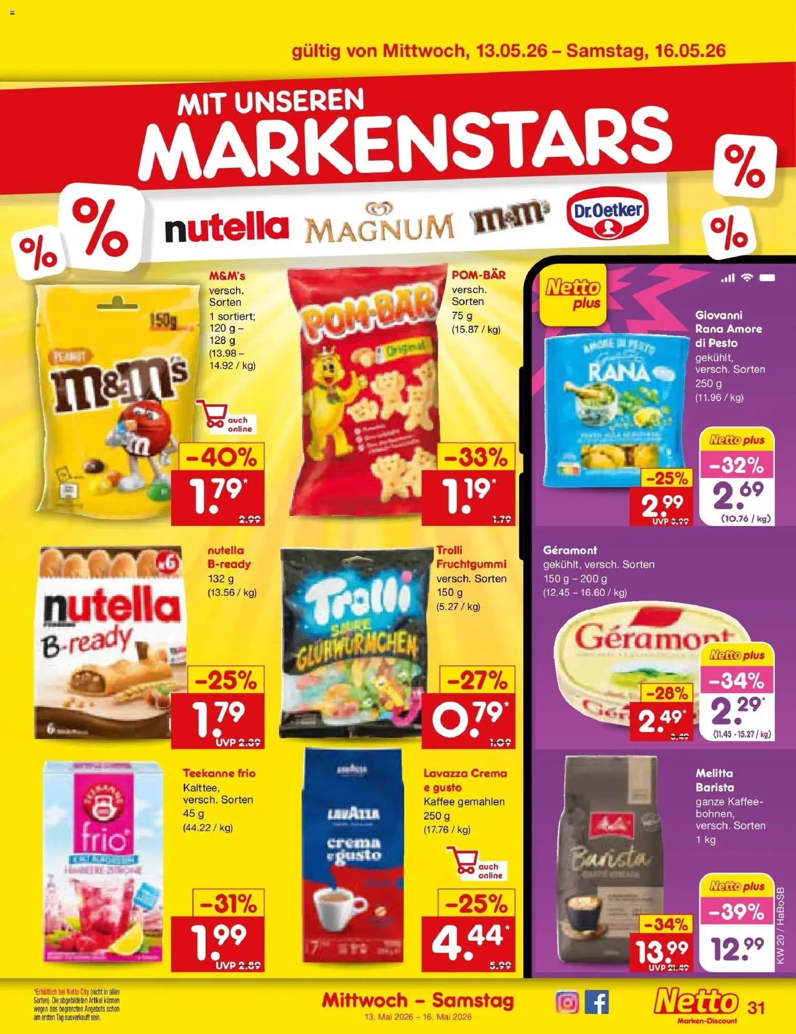 Netto Marken-Discount Prospekt Bonn	 – gültig ab 10.05.2026 | Seite: 40