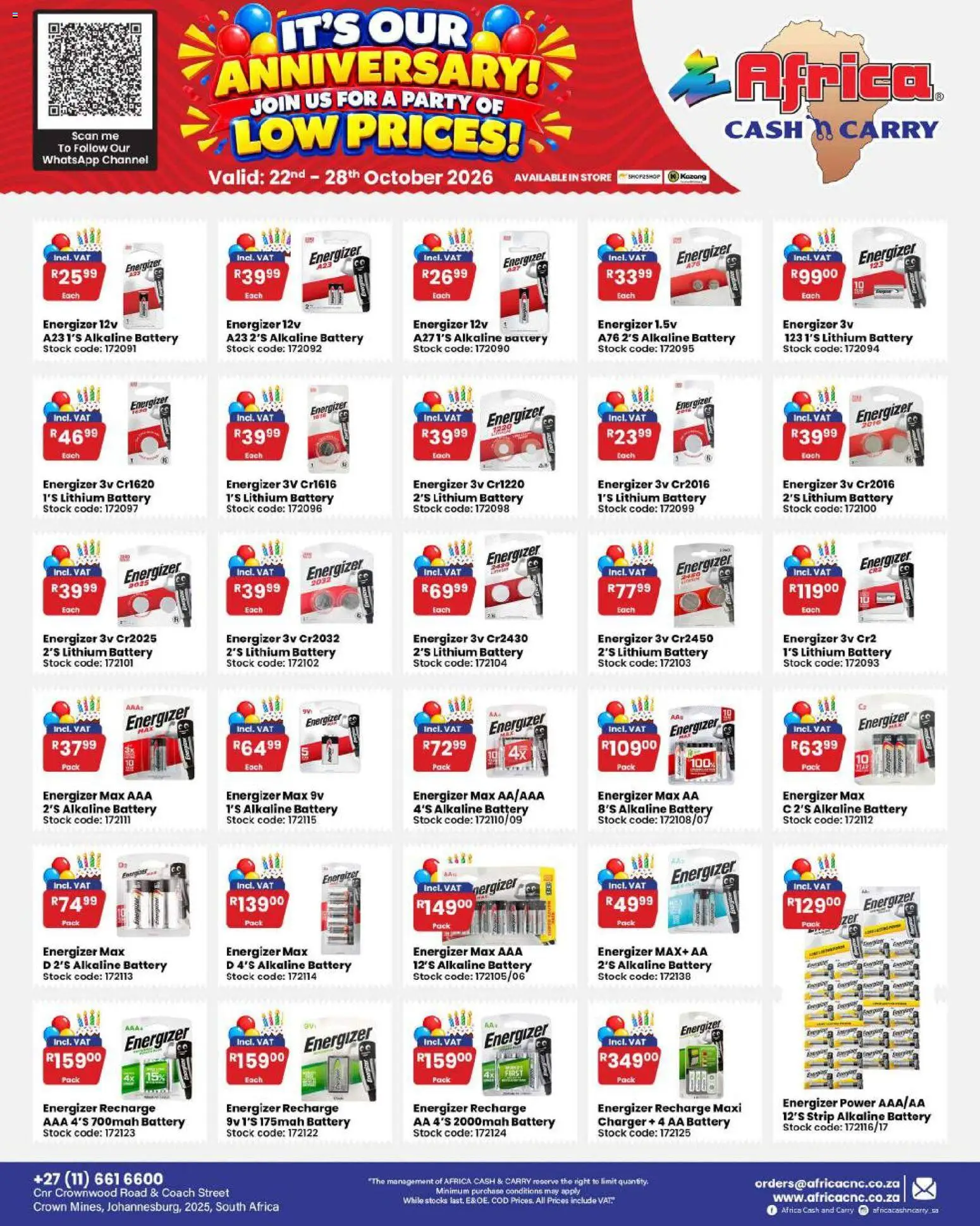 New Africa Cash & Carry catalogue – valid from 22/10/2026 | Page: 41