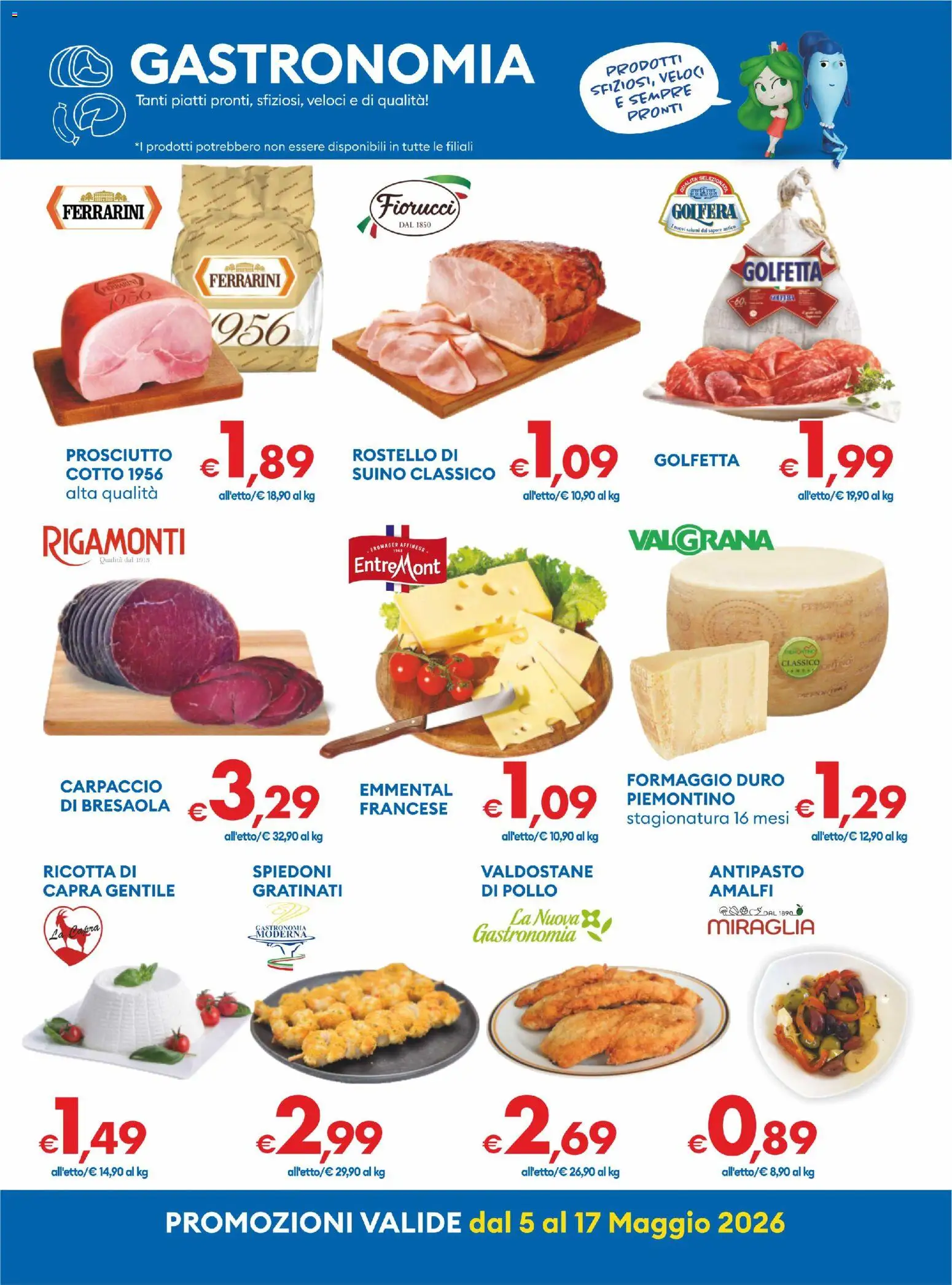 Volantino MD Discount del 05.05.2026 | Pagina: 10 | Prodotti: Pollo, Bresaola, Suino, Emmental