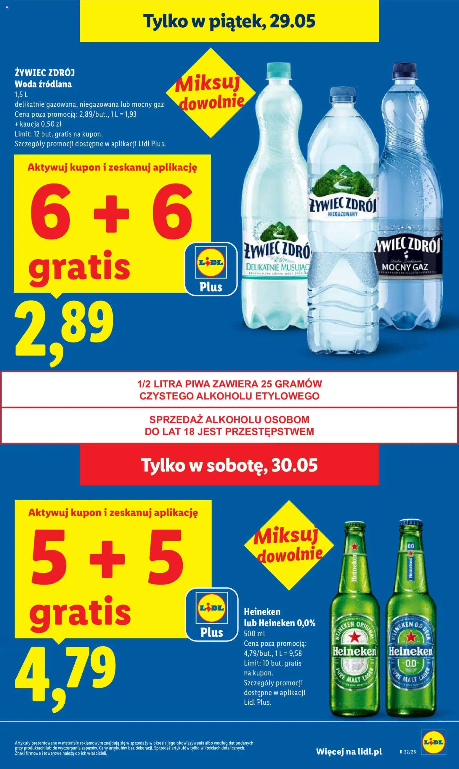 Lidl Polsko leták od 28.05.2026 | Strana: 5 | Produkty: Heineken