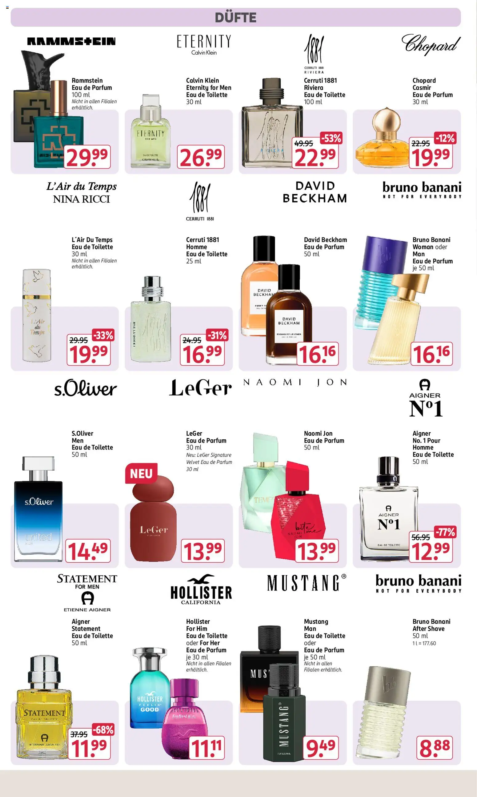 Rossmann Prospekt – gültig ab 10.08.2026 | Seite: 10 | Produkte: Toilette, Parfüm, Eau de Toilette, Eau de Parfum