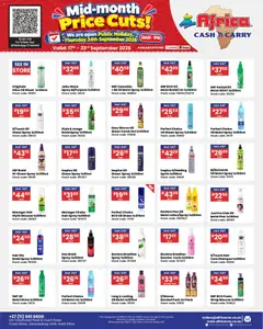 Africa Cash & Carry specials catalogue – valid from 17/09/2026