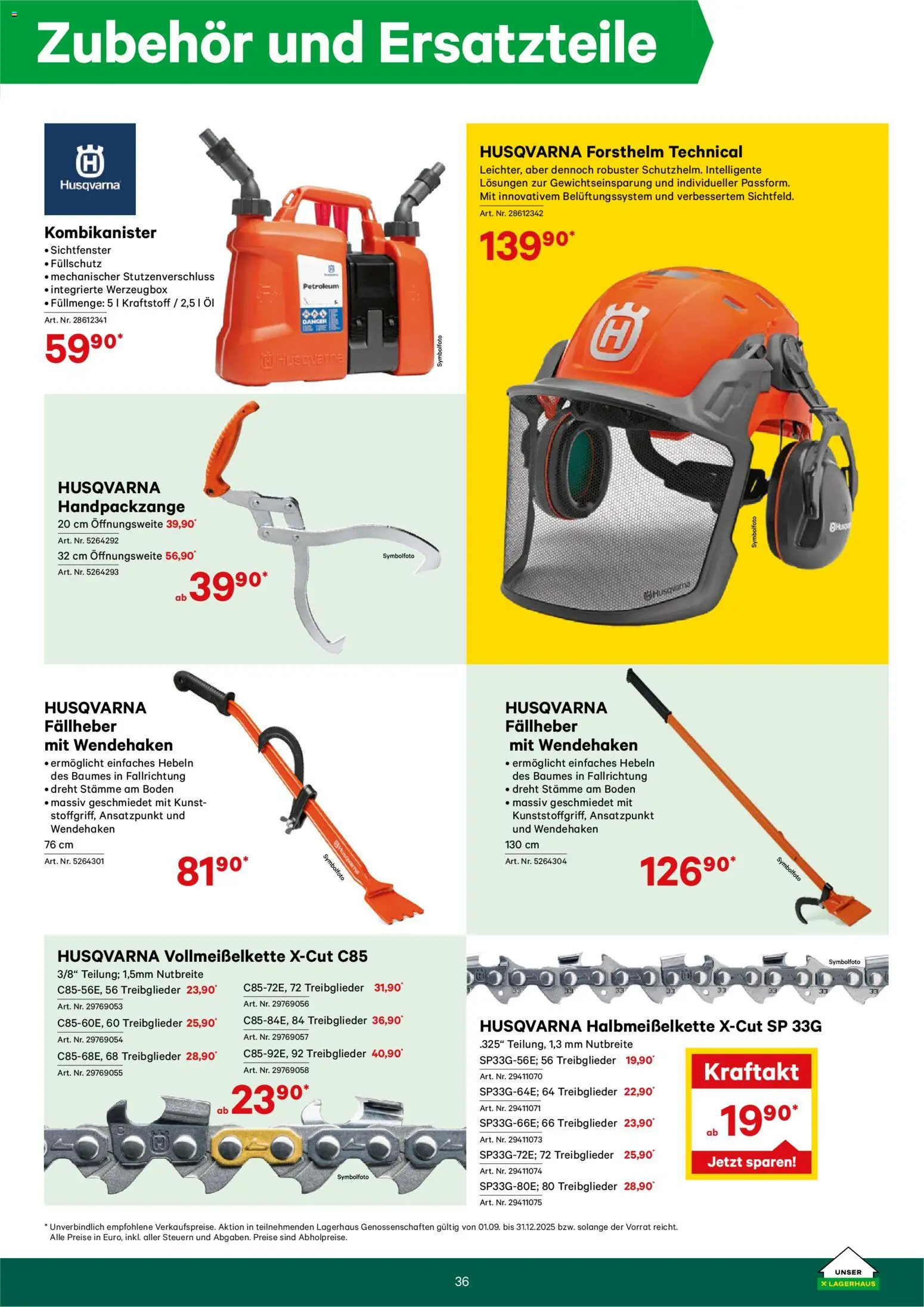 Lagerhaus Forstkatalog gültig ab 01.01.2025 | Seite: 36 | Produkte: Öl