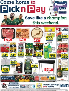 Pick n Pay specials catalogue – valid from 27/08/2026
